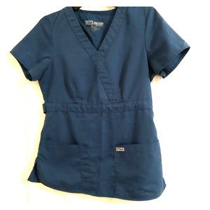 Grey’s Anatomy dark teal scrubs size Small